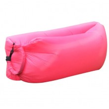 Надувной матрас гамак AIR sofa 1,9м. Удобный и прочный Pink