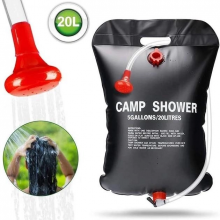 Душ туристический портативный подвесной компактный 20 литров Easy Camp Solar Shower походный душ для дачи и путешествий Black Душ туристический портативный подвесной компактный 20 литров Easy Camp Solar Shower походный душ для дачи и путешествий Black