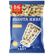 Арахис жареный соленый 120 грам свежый Золота Нива