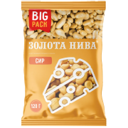 Арахис жареный соленый 120 грам со вкусом сыра свежый Золота Нива