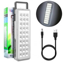 Светодиодная лампа-фонарь аккумуляторная 1200MAH 30 LED съемный аккумулятор и USB кабель в комплекте мощный компактный аварийный светильник White Светодиодная лампа-фонарь аккумуляторная 1200MAH 30 LED съемный аккумулятор и USB кабель в комплекте мощный компактный аварийный светильник White