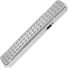 Многофункционая Лампа фонарь мощная светодиодная аккумуляторная 1200MAH 60 LED компактный аварийный светильник White