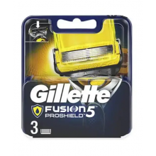 Кассеты для бритья сменные катриджи Gillette Fusion ProShield 5 лезвий 3 штуки в наборе Кассеты для бритья сменные катриджи Gillette Fusion ProShield 5 лезвий 3 штуки в наборе