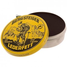 Водоотталкивающая пропитка для черной обуви 100 ml Hey-Sport Bergsteiger-Lederfett farblos универсальное средство Black
