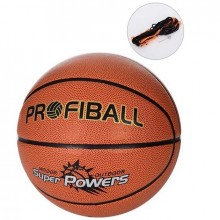 Мяч баскетбольный ламинированный + сетка, игла в комплекте Profi Ball №7 классический Orange Мяч баскетбольный ламинированный + сетка, игла в комплекте Profi Ball №7 классический Orange
