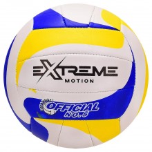 Мяч волейбольный Extreme Motion № 5 для начинающих и любителей яркий 260 г. Желто-синий Мяч волейбольный Extreme Motion № 5 для начинающих и любителей яркий 260 г. Желто-синий