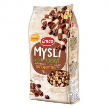 Мюсли Emco шоколадное трио 750 грамм с молочным белым и темным шоколадом Вкусный и полезный завтрак для всей семьи Мюсли Emco шоколадное трио 750 грамм с молочным белым и темным шоколадом Вкусный и полезный завтрак для всей семьи