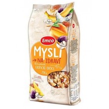 Мюсли Emco Тропические Фрукты 750 грамм вкусный и полезный завтрак для всей семьи Мюсли Emco Тропические Фрукты 750 грамм вкусный и полезный завтрак для всей семьи