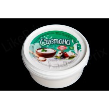 Сметана 20% жирности 500г ведерко Молницкое - Вкус детства Сметана 20% жирности 500г ведерко Молницкое - Вкус детства