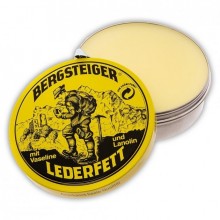 Водоотталкивающая пропитка для обуви 100 ml Hey-Sport Bergsteiger-Lederfett farblos прозрачное универсальное средство