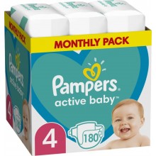 Подгузники Pampers Active Baby Размер 4 Junior Extra Sleep 180 штук Maxi 9-14 кг Подгузники Pampers Active Baby Размер 4 Junior Extra Sleep 180 штук Maxi 9-14 кг