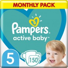 Подгузники Pampers Active Baby Размер 5 Junior Extra Sleep 150 штук Maxi 11-16 кг Подгузники Pampers Active Baby Размер 5 Junior Extra Sleep 150 штук Maxi 11-16 кг