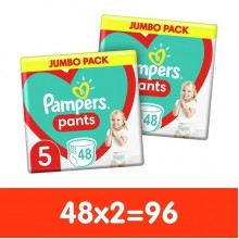 Набор Подгузников-трусиков Pampers Pants Размер 5 Эластичные 96 штук Maxi 12-17 кг Удобные практичные