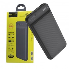 Повербанк портативное зарядное устройство Power Bank Hoco premium 10000 mAh компактная и стильная батарея Black Повербанк портативное зарядное устройство Power Bank Hoco premium 10000 mAh компактная и стильная батарея Black