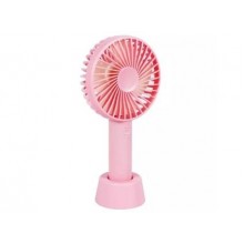 Ручной портативный вентилятор Portable Mini Fan Profit X9 USB на аккумуляторе с ручкой мини-вентилятор Pink